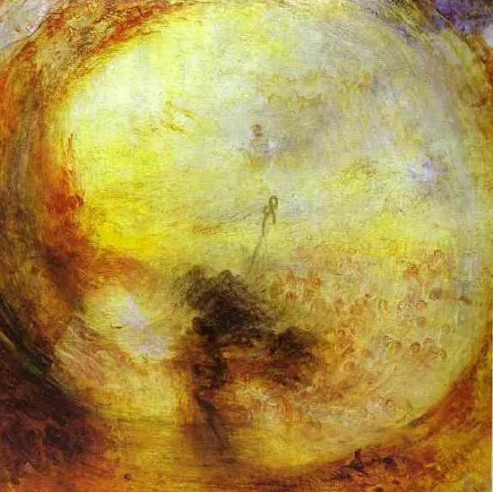 Light and Colour Morning after the Deluge - Moses Writing the Book of Genesis., J.M.W. Turner